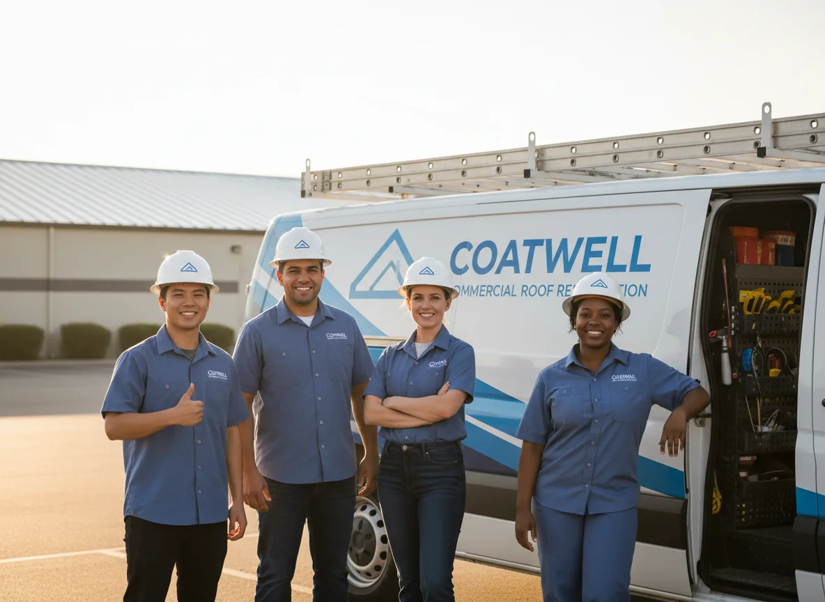 Commercial roof coating company in Maysville, OK